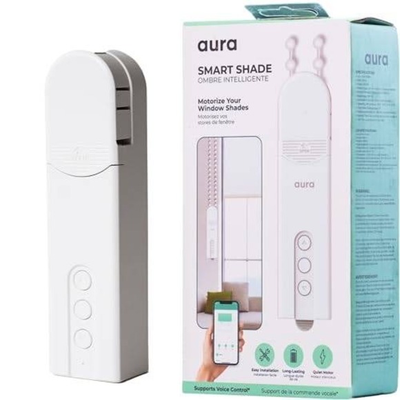 Aura Other - Aura Smart Shade Motor Blind Automation WiFi Alexa Google Open Box New